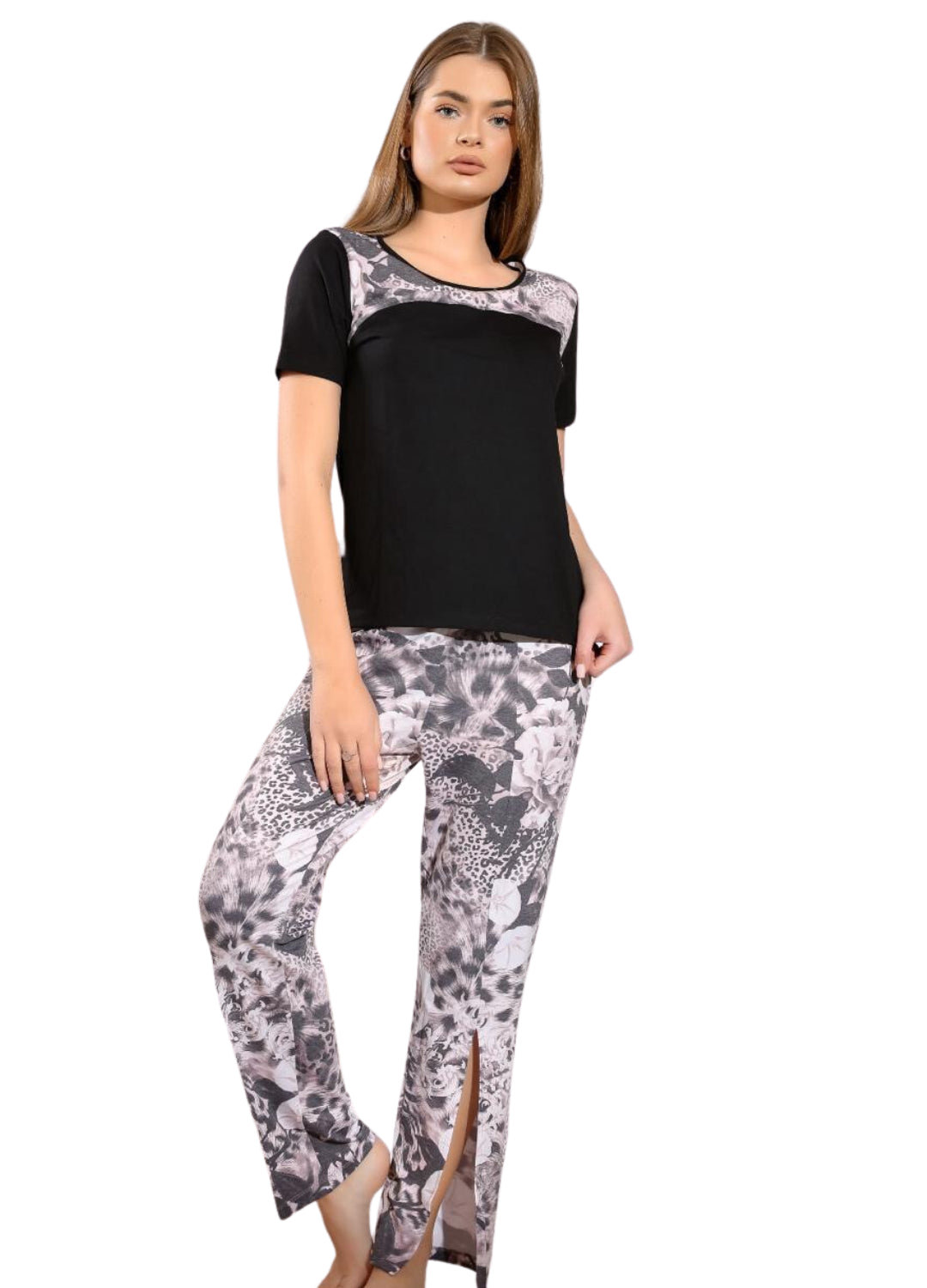 summer pajamas with a trendy cut 00393